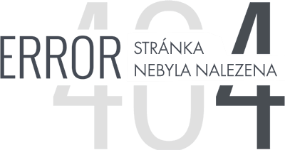 ERROR 404 - stránka nebyla nalezena